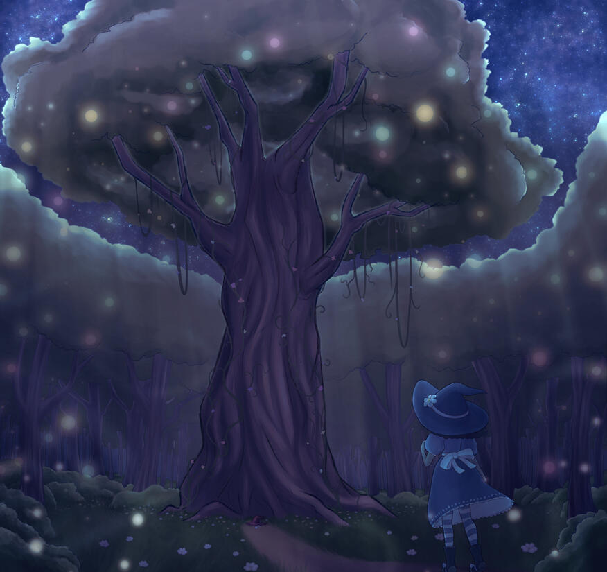 Flora in the Witch Tree Grove